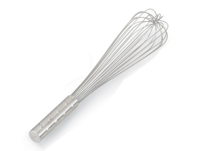 Vollrath 47258 16" Long All Stainless Steel Construction with Handle Length 4.63" Piano Whip