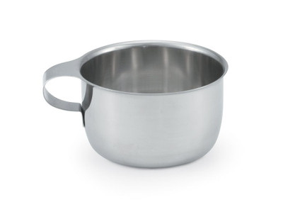 Vollrath 47555 9 Oz. Stainless Steel with Integral Handle Drinking or Soup Cup