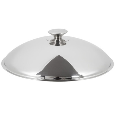 Vollrath 46535 4 Qt. Round Stainless Steel Cover for 46503 Orion