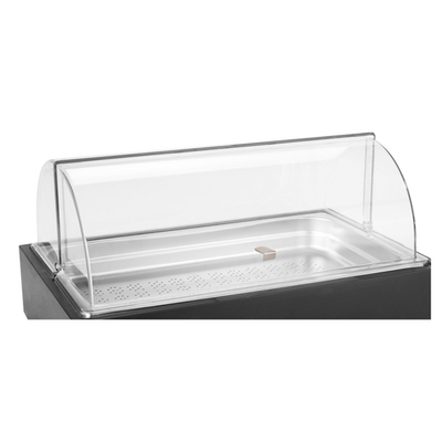 Vollrath V904300 Cubic Full Size Acrylic Roll Top Lid