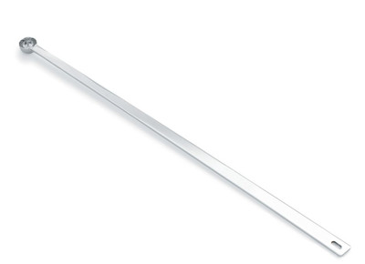 Vollrath 47025 1/4 Tsp. Type 304 18/8 Stainless Steel 14" Long One-Piece Construction Measuring Spoon