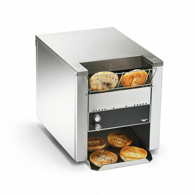 Vollrath CT4B-2401200 14.63" W Horizontal Conveyor Bagel and Bun Toaster - 240 Volts 3200 Watts