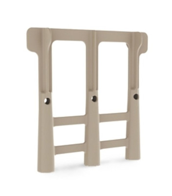 Vollrath TRPEG 6" W x 6" H x 1" D Beige Support for Large Plate (for TR3 peg rack only) Traex Peg Extender