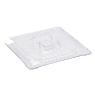 Vollrath 32600 Low-Temp Polycarbonate Clear Plastic Super Pan 1/6 GN Flat Slotted Cover