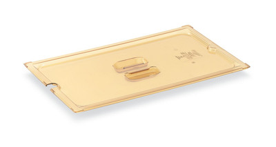 Vollrath 33500 High-Temp Amber Plastic Super Pan 2/4 GN Solid Cover
