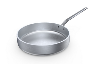 Vollrath 671130 10" Dia. 3 Qt. Aluminum Natural Saute Pan
