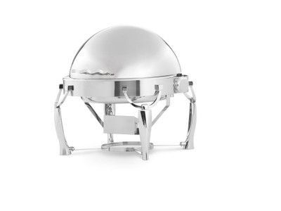 Vollrath 4635610 19.625" L x 19.625" W x 20" H Mirror Finished Stainless Steel Complete with Stand Somerville 6 Quart