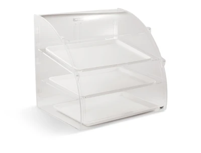 Vollrath ELBC-2 29.75" W x 24.13" D x 27.75" H Countertop Self / Full Service Euro Curve Bakery Case