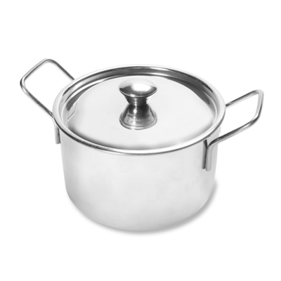 Vollrath 59771 7.5 Oz. 5 1/2" L x 1.8" H 3.25" Top Diameter Stainless Steel Mini Round Casserole Dish
