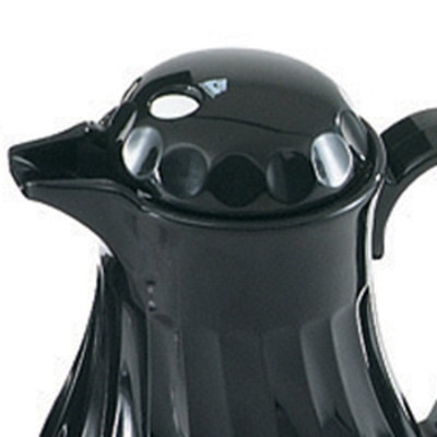 Vollrath 52145 Black Plastic Tilt & Pour SwirlServe Beverage Server Cover for 64 Oz. Server