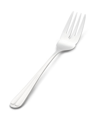 Vollrath 48114 6.63" Satin Stainless Steel Salad Fork Flatware
