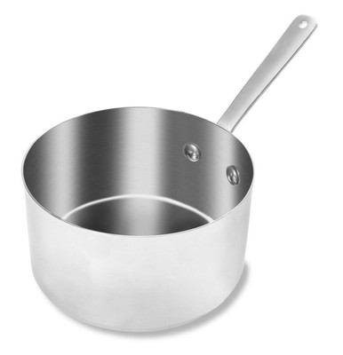 Vollrath 59775 10.4 Oz. 3.6" Top Diameter 2" H Stainless Steel Mini Sauce Pan