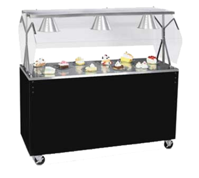 Vollrath 38720A 24" W x 35" H x 24" D Stainless Steel 2-Series Affordable Portable Cashier Station