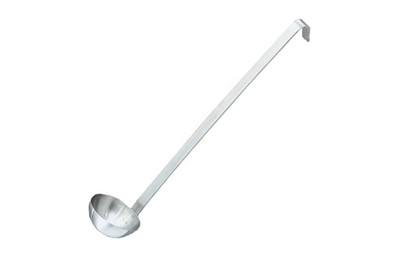 Vollrath 46908 8 Oz. Stainless with Hooded Grooved 13 1/4" handle Ladle