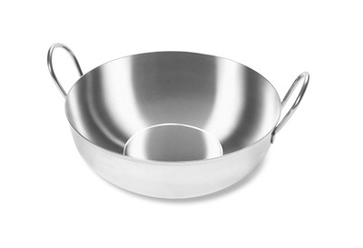 Vollrath 59750 31 Oz. 7.7" L x 2" H 6.5" Top Diameter Stainless Steel Shallow Mini Balti Dish