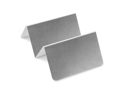 Vollrath 59787 1/2 Compartment 5" L x 4" W x 2" H Stainless Steel Mini Taco Tray