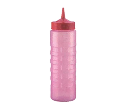 Vollrath 4924C-01 24 Oz. Wide Mouth Polyethylene Brown Traex Color-Mate Squeeze Bottle Dispenser
