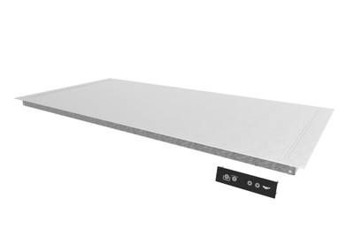 Vollrath FC-4HS-60120-SSR 62" W x 27" D x 5" H Stainless Steel Drop-In Recessed Heated Shelf - 120V 794 Watts