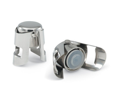 Vollrath 47603 Stainless Steel Butterfly Style Champagne Stopper