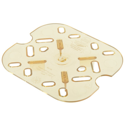 Vollrath 23600 High-Temp Amber Plastic Super Pan 1/6 GN False Bottom