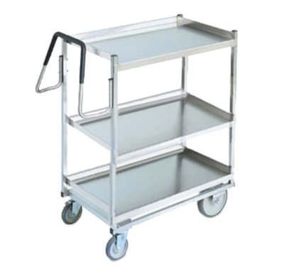 Vollrath 97208 900 Pounds Stainless Steel 3 Solid Shelves Cart