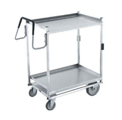Vollrath 97207 900 Pounds Stainless Steel 2 Solid Shelves Cart