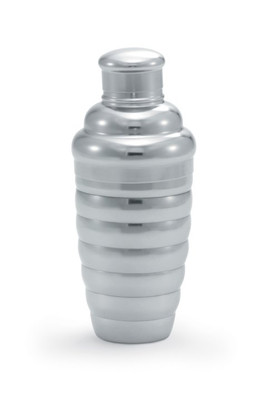 Vollrath 47610 2.5" W x 7" H 12 Oz. 3-Piece Beehive Style Stainless Steel Cocktail Shaker