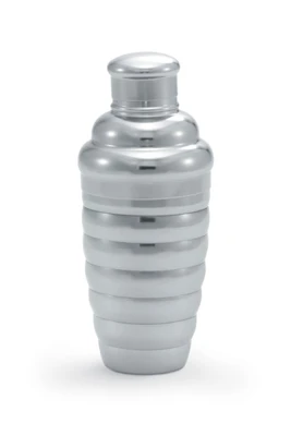 Vollrath 47610 2.5" W x 7" H 12 Oz. 3-Piece Beehive Style Stainless Steel Cocktail Shaker