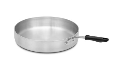 Vollrath 672175 14" Dia. 7.5 Qt. Aluminum Natural Saute Pan