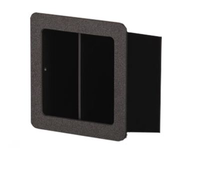 Vollrath FMS-5 Black ABS Plastic Flush Mount Stir Stick Holder