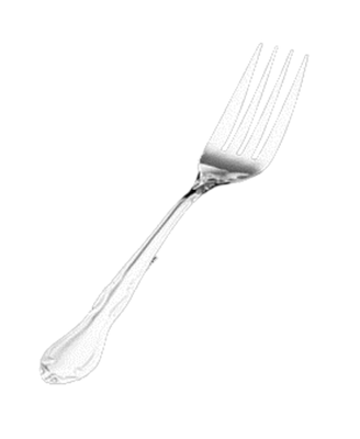 Vollrath 48162 7.25" Satin Stainless Steel Dinner Fork Flatware