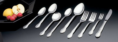 Vollrath 48162 7.25" Satin Stainless Steel Dinner Fork Flatware