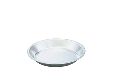 Vollrath 68090 11 1/4" Outside Dia. x 1 1/4" Deep 18 Gauge Aluminum with Natural Finish Wear-Ever Pie Plate