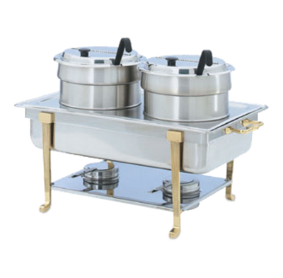 Vollrath 99880 Double SOUP Buffet Stainless Steel Accessory Kit Fits Full Size Chafer