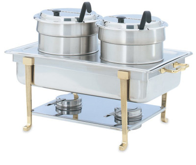Vollrath 99880 Double SOUP Buffet Stainless Steel Accessory Kit Fits Full Size Chafer