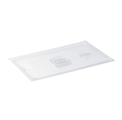 Vollrath 31100 Low-Temp Polycarbonate Clear Plastic Super Pan 1/1 GN Solid Cover