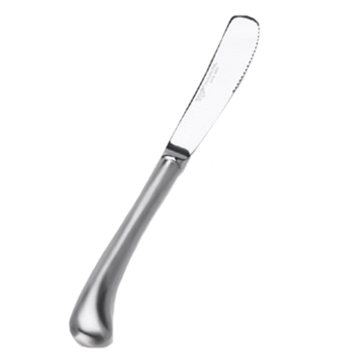 Vollrath 48131 9" W Stainless Solid Flat with Satin Finish Handle Heavyweight Dinner Knife