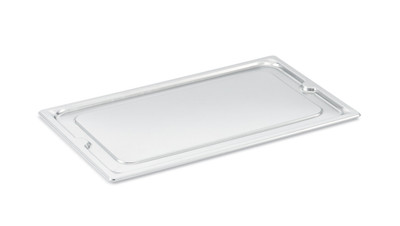 Vollrath 95100 22 Gauge Stainless Steel Super Pan 3 1/1 GN Cook-Chill Cover Without Handles