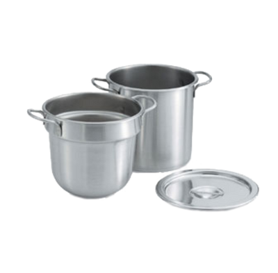Vollrath 77133 Stainless Steel with Flat Bottom 11" Deep Double Boiler Inset