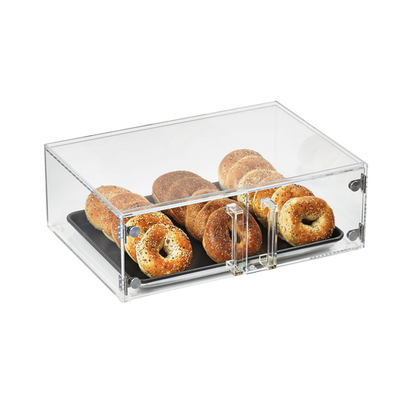 Vollrath SBC12 10" W x 14" D x 7 3/8" H Cubic Acrylic Display System