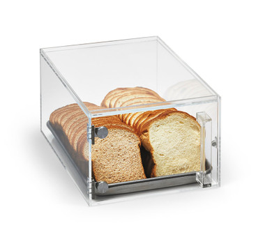 Vollrath SBC12 10" W x 14" D x 7 3/8" H Cubic Acrylic Display System