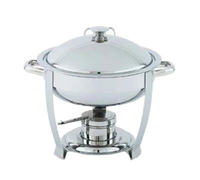 Vollrath 46534 6 Qt. Round Stainless Steel Cover for 46502 Orion