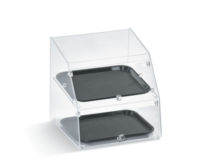 Vollrath SBC1014-2F-06 14.50" W x 14.25" D x 15.25" H Counter Top Curved Front Display Case