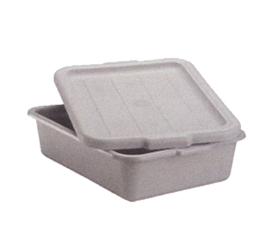 Vollrath 1500-06 22.13" W x 2.50" H x 15.63" D Black High-Density Polyethylene Traex Snap-On Bus Box Cover