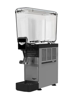 Vollrath VBBC1-37-A 2.1 Gal. Polycarbonate Food Grade Bowls Electric Pre-Mix Refrigerated Beverage Dispenser - 115V