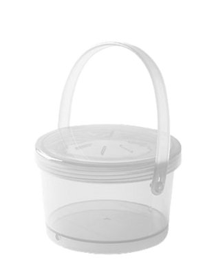 GET EC-07-1-CL 12 Oz. 1 Compartment Clear Polypropylene GET Soup Container (1 Dozen)