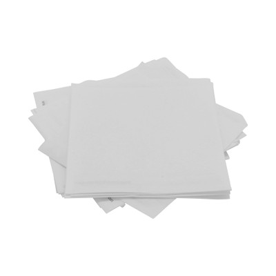 GET 4-T1000 5 1/2" W x 5 1/2" D White Paper Double-Open Food-Safe Bag/Wire Cone Basket Liner