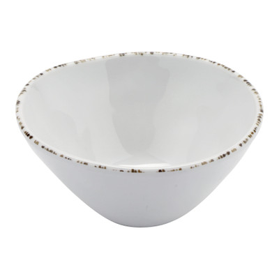 GET B-8-UM 8 Oz. Cream Melamine Irregular Urban Mill Bowl