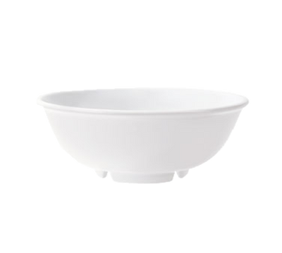 GET B-24-DW 24 Oz. White Melamine Round Diamond Bowl
