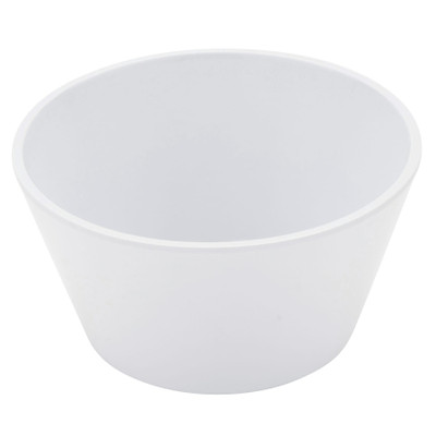 GET BC-007-W 8 Oz. White Melamine Supermel Bouillon Cup (1 Dozen Per Case)
